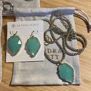 RESERVED Kendra Scott necklaces & earrings